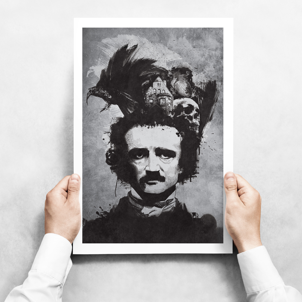 Edgar Allan Poe print