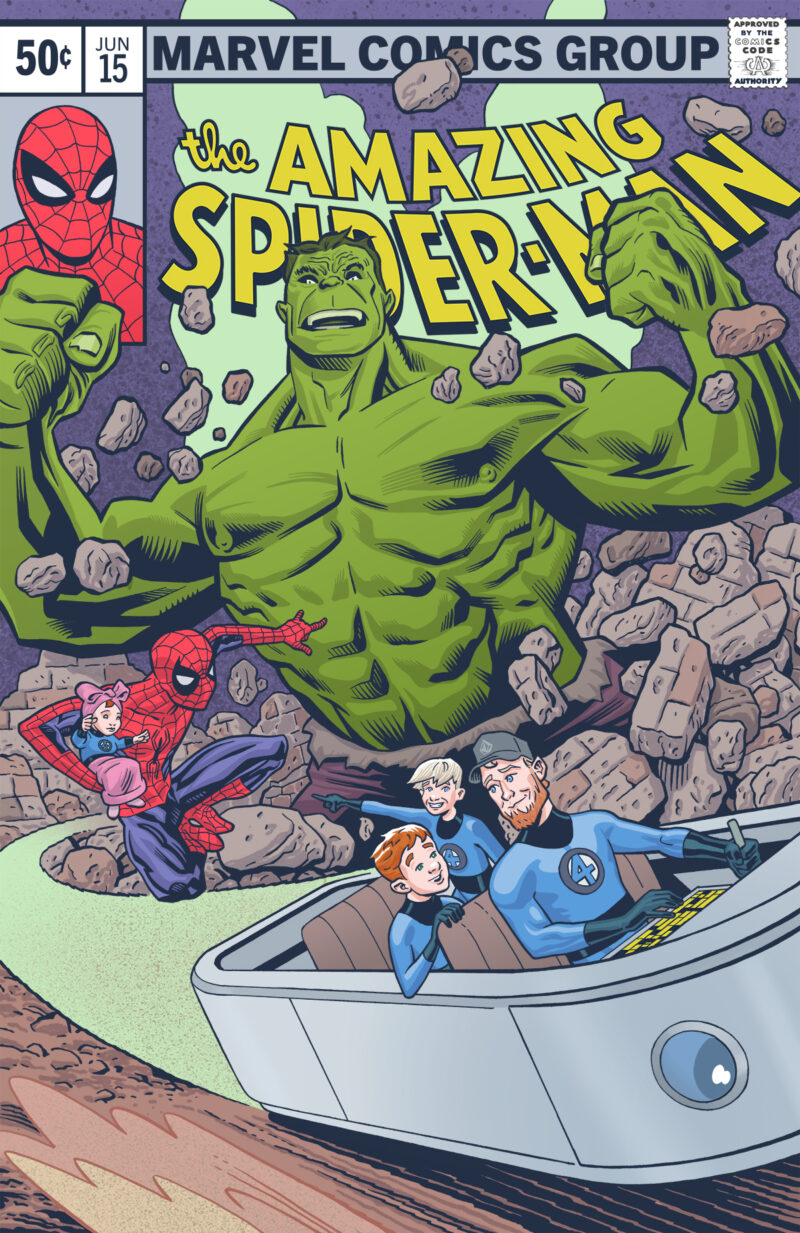 11x17 Cover Commission Full color