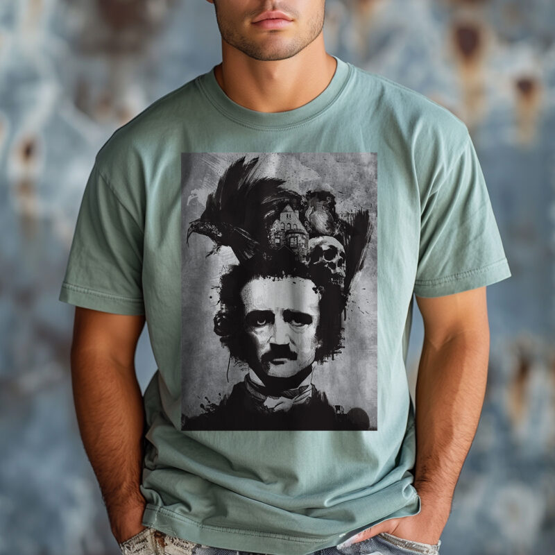 Edgar Allan Poe T-Shirt - Image 9